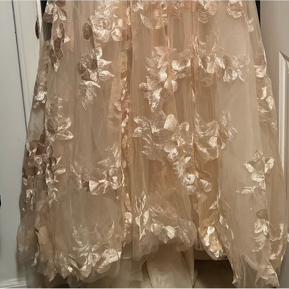 Champagne Wedding Dress